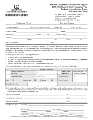 Fully Insured and Underwritten by: On ... - Student Health