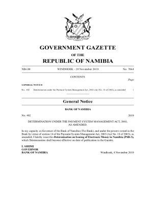 gazettes.africa archive naOF THE REPUBLIC OF NAMIBIA - Gazettes.Africa