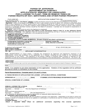 jefferson-parish-government.azureedge.netPARISH OF JEFFERSON DEPARTMENT OF PUBLIC WORKS APPLICATION ...