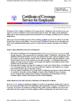 Go To Online Request Forms Welcome to SSA's Online Certificate of ...