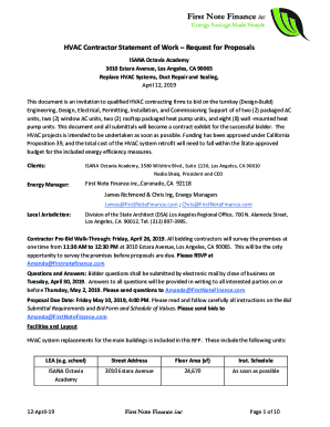 First Note Finance inc - ISANA Academies