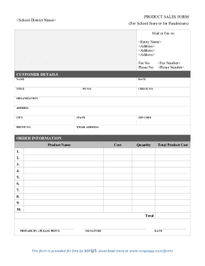 Form preview