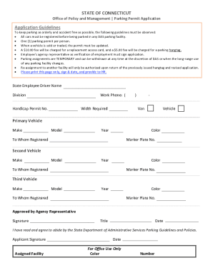General Information &amp;amp; Forms - UConn Parking Services