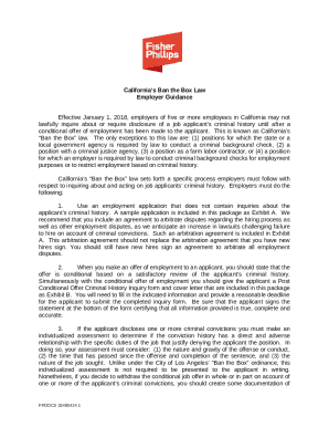 Californias Ban the Box Law: What Employers Need to Know
