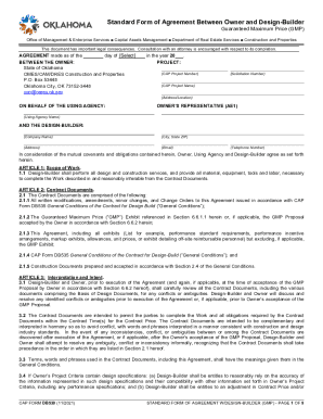 www.bgjwsc.orgwp-contentuploadsSTANDARD FORM OF AGREEMENT BETWEEN OWNER AND DESIGN-BUILDER ...