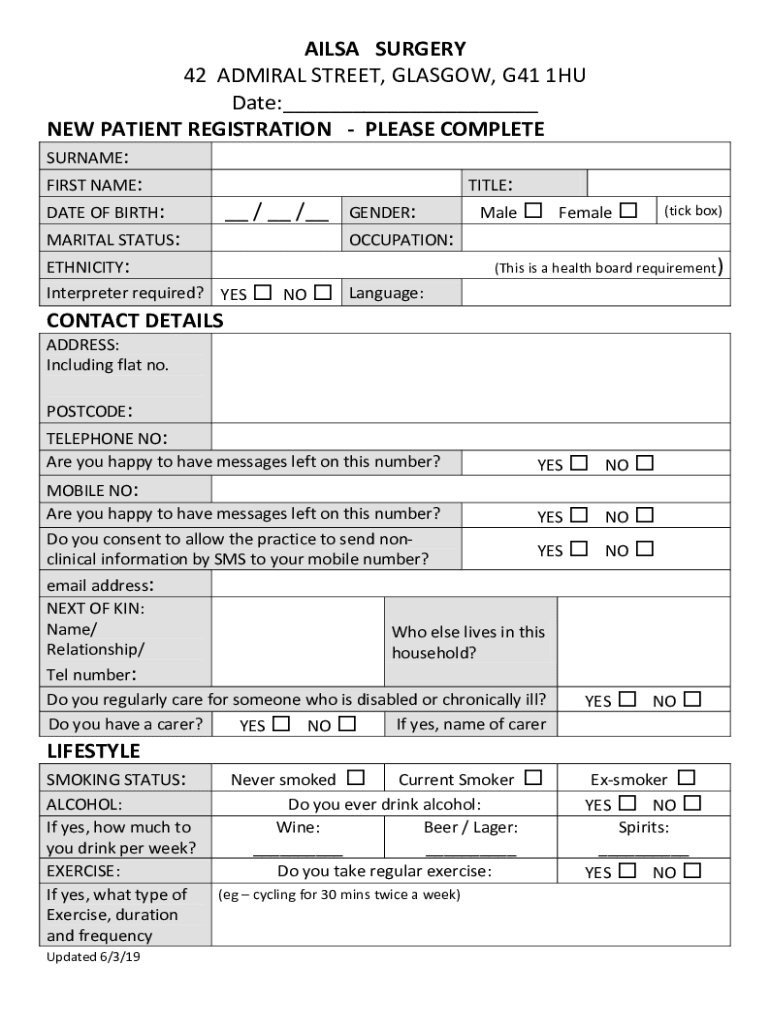 Form preview