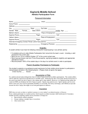 Fillable Online SAC REGISTRATION PACKET Must be received ...