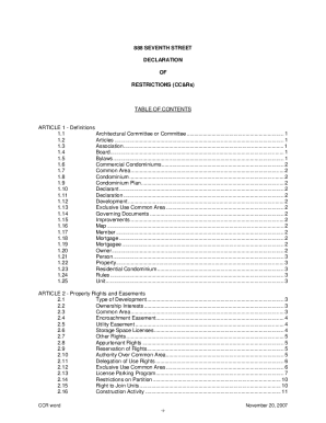 sfmohcd.orgsitesdefault888 SEVENTH STREET DECLARATION OF RESTRICTIONS (CC&amp;amp;Rs)