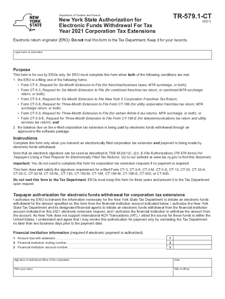 new york extension form Preview on Page 1