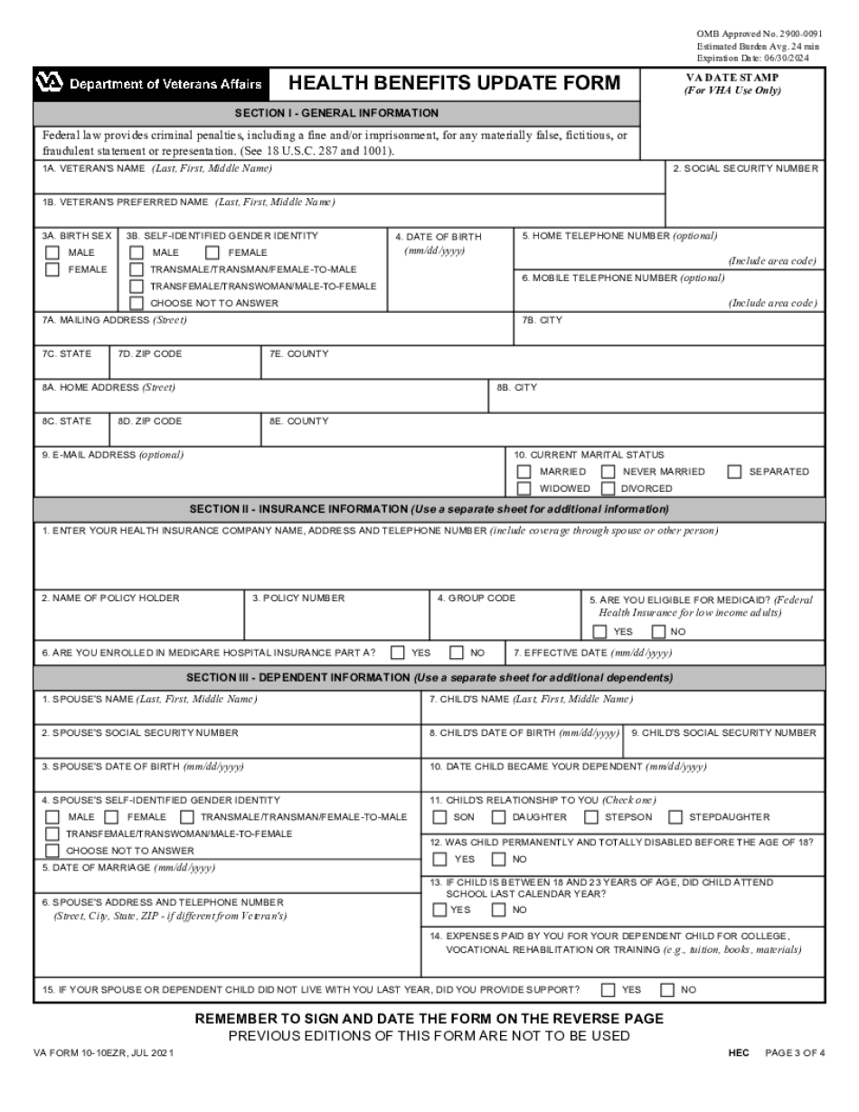 Va Form 10 10Hs - Fill Out And Sign Printable Pdf Template