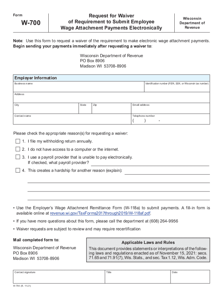 revenue wi PagesFAQSDOR Wage Attachments - Wisconsin Department of Revenue Preview on Page 1