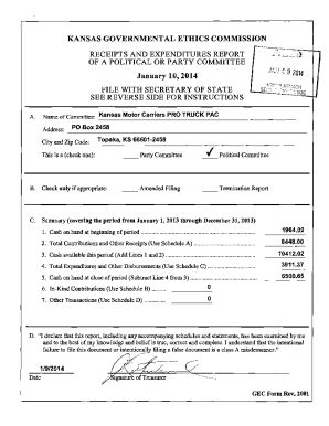 Kansas Association for Justice -Consumer/Civil Justice PAC