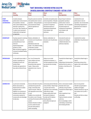 BEHAVIORALLY ANCHORED RATING SCALES: A REVIEW OF THE ...