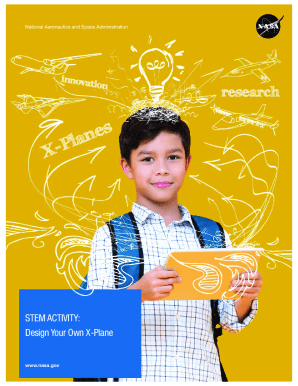 STEM Activity: Design Your Own X-Plane