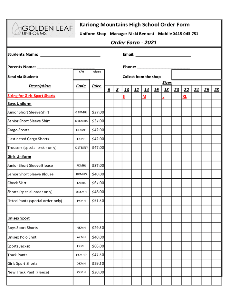 Form preview