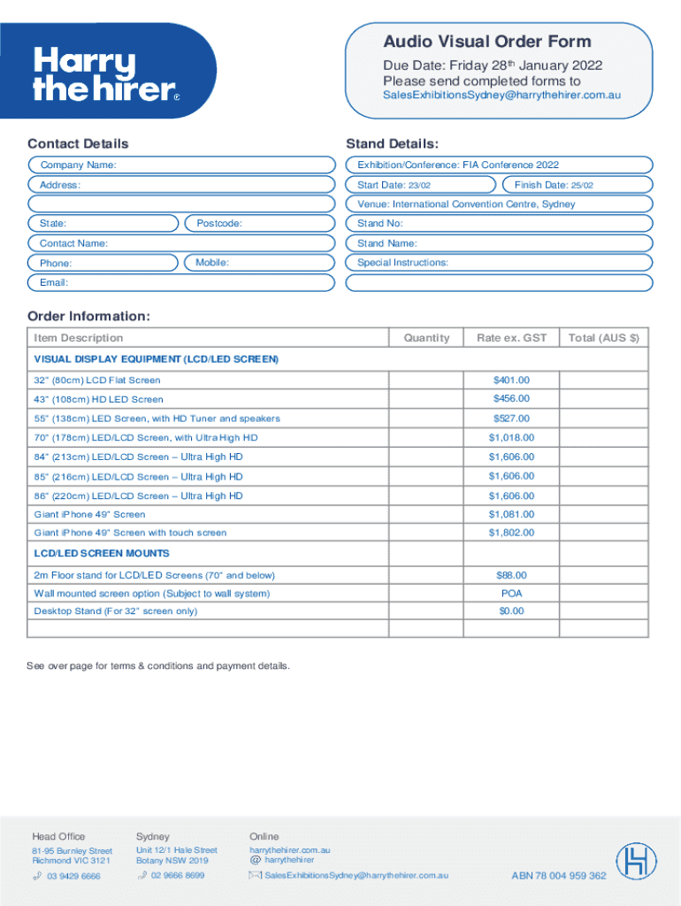 Form preview