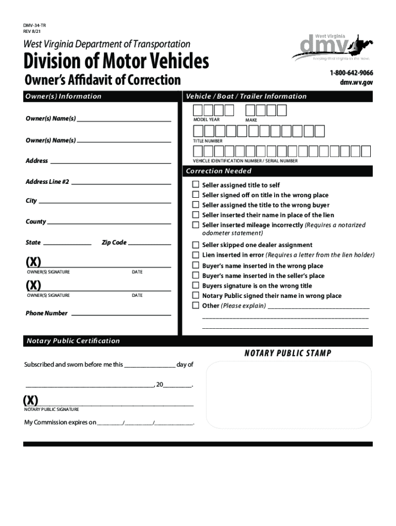 dmv 34 tr Preview on Page 1