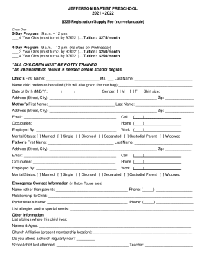 Form preview