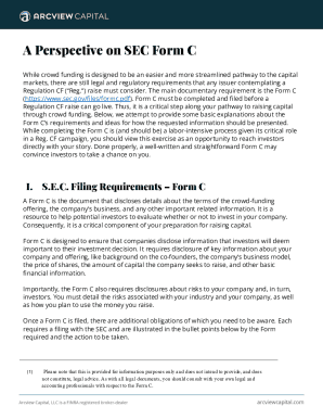 At a Glance . . . Form C
