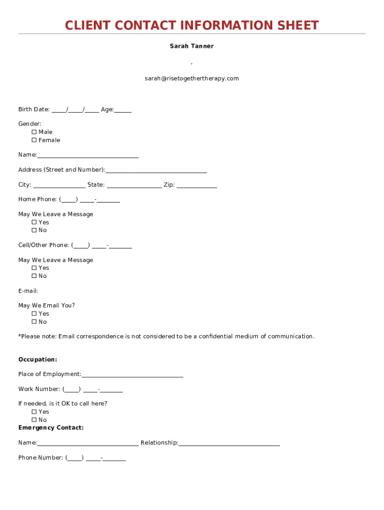 Form preview