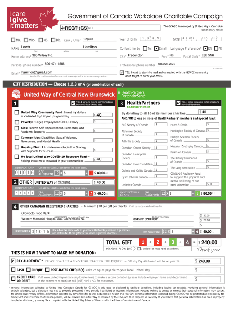 Form preview