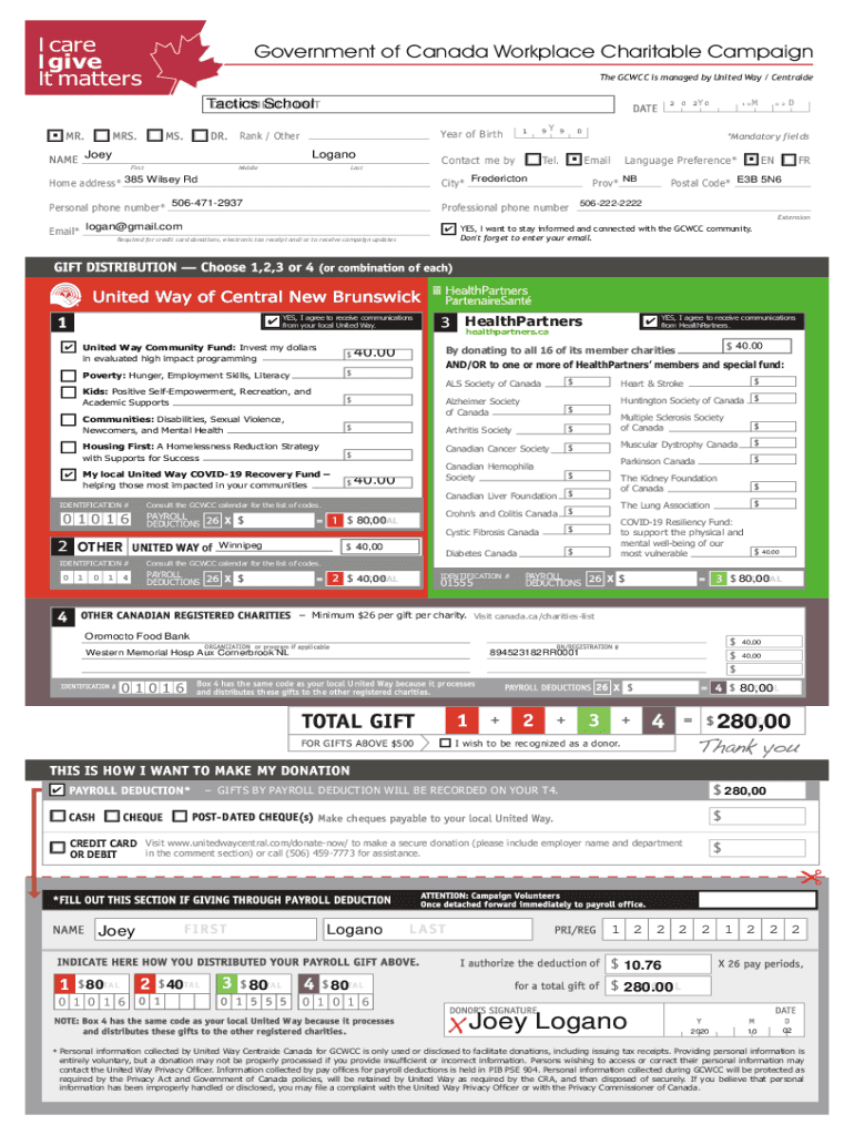Form preview