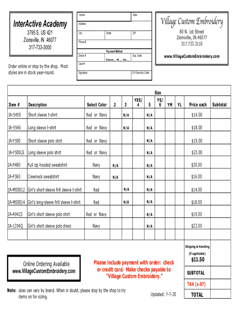 Form preview