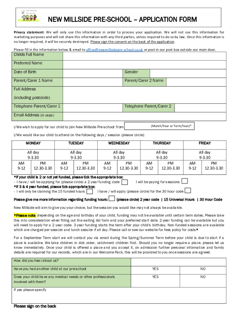 Form preview