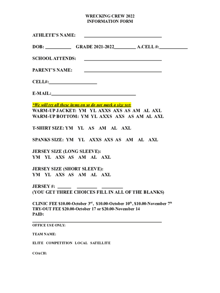 Form preview
