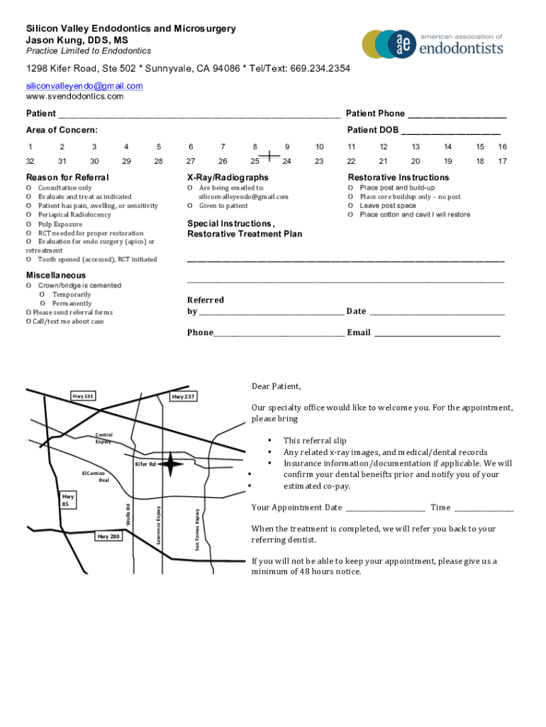 Fillable Online SV Endo Referral Form front and back 9.20.19.docx Fax