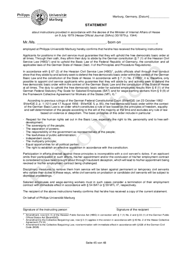 Form preview