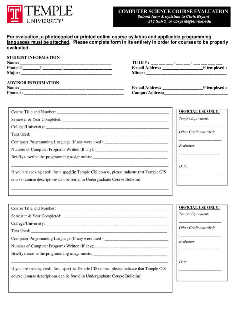 Form preview