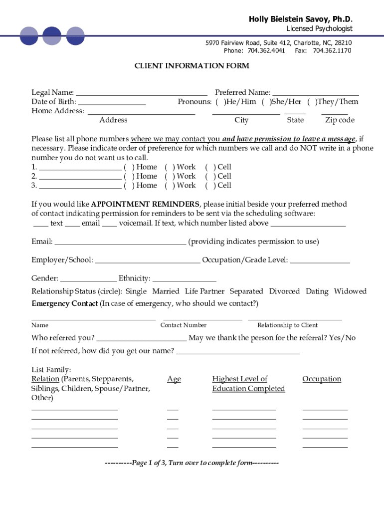 Form preview
