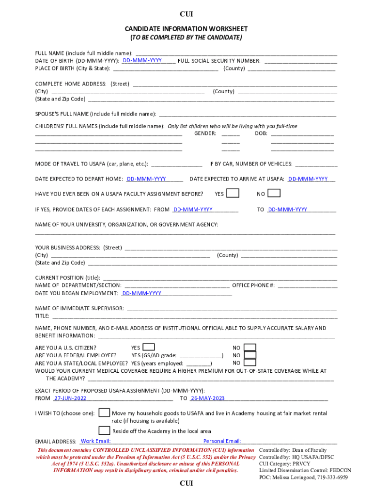 Form preview