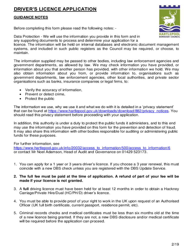 Fillable Online SIA Licence Application Form Guidance Notes Fax Email