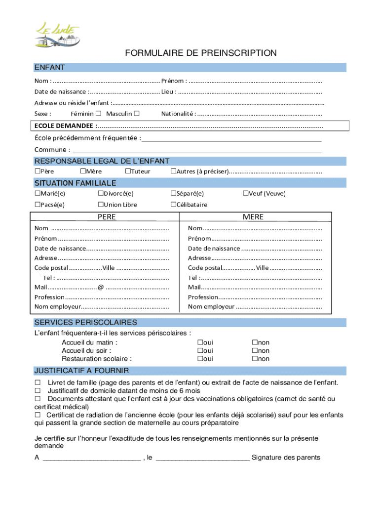 Form preview