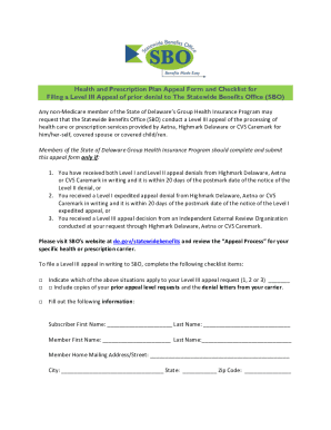 Members of the State of Delaware Group Health Insurance ...