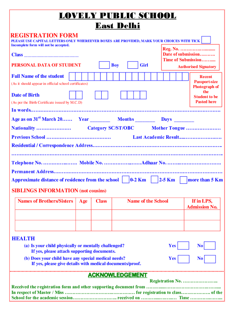 Form preview
