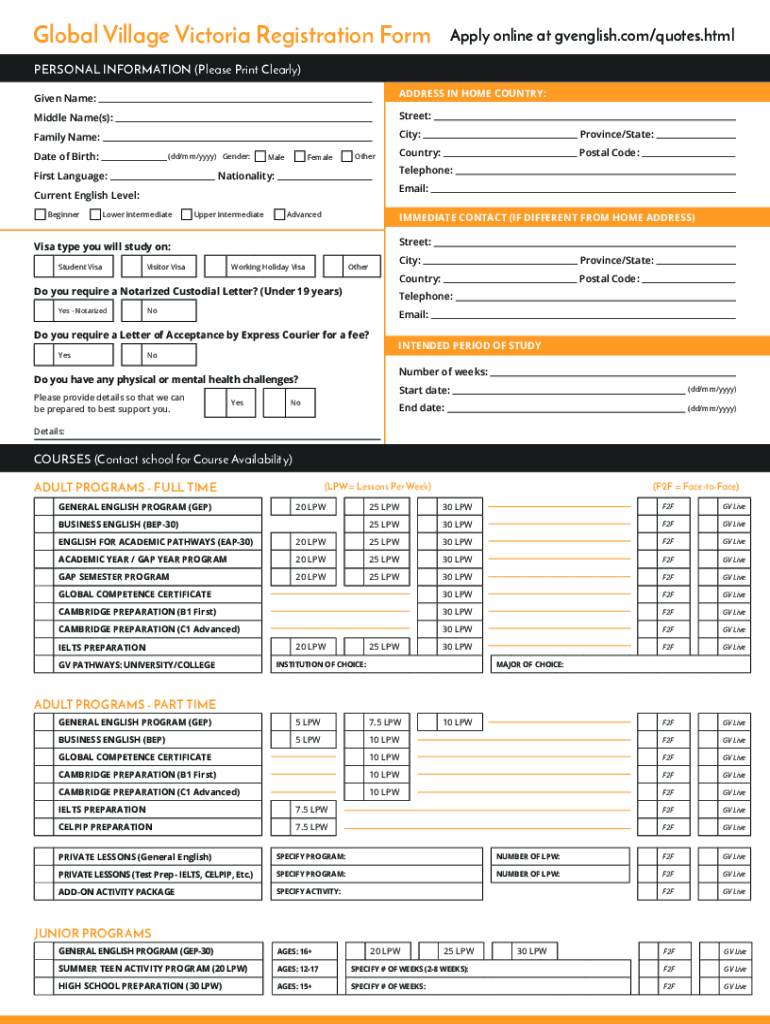 Form preview