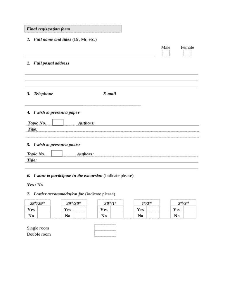 Form preview