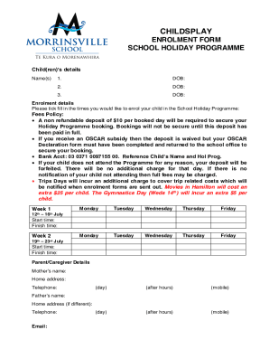 Form preview