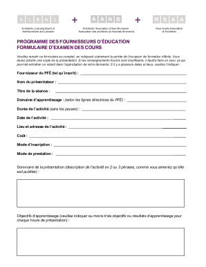 Form preview