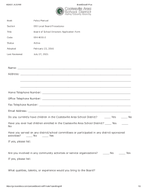 Form preview