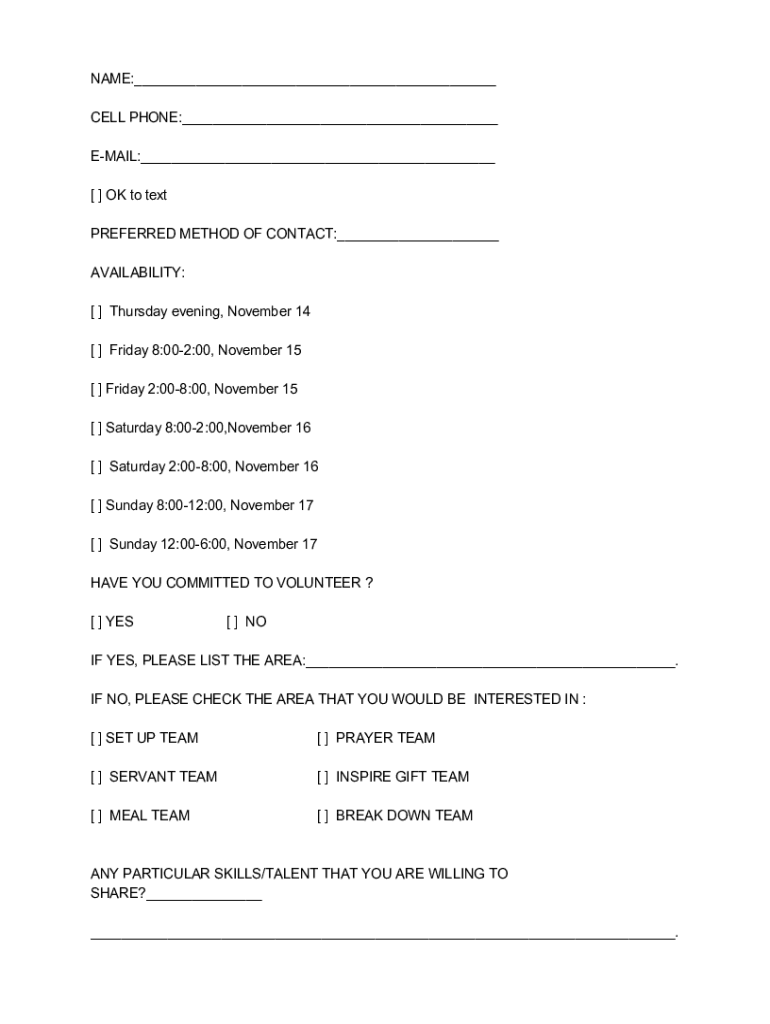 Form preview