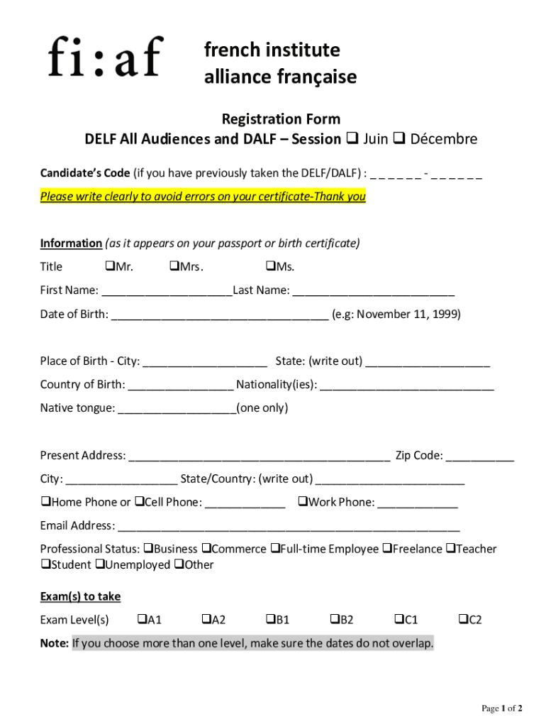 Form preview