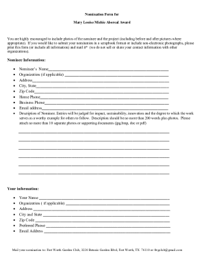 Form preview