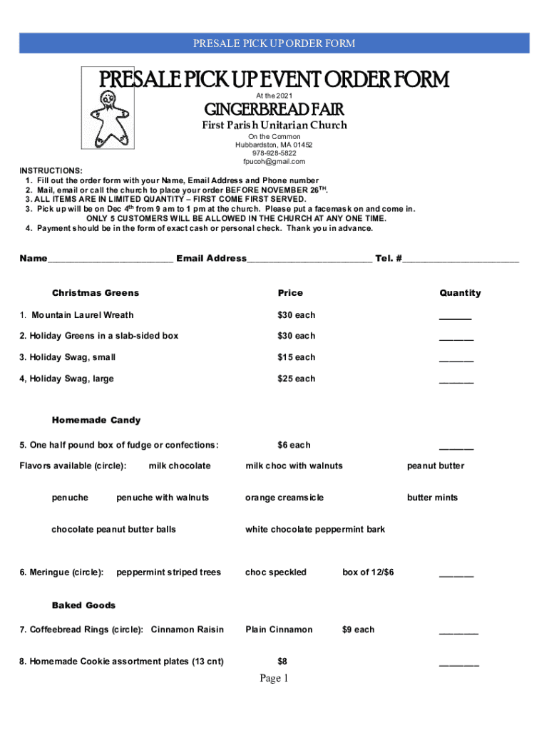 Form preview