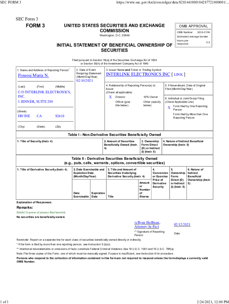Form preview