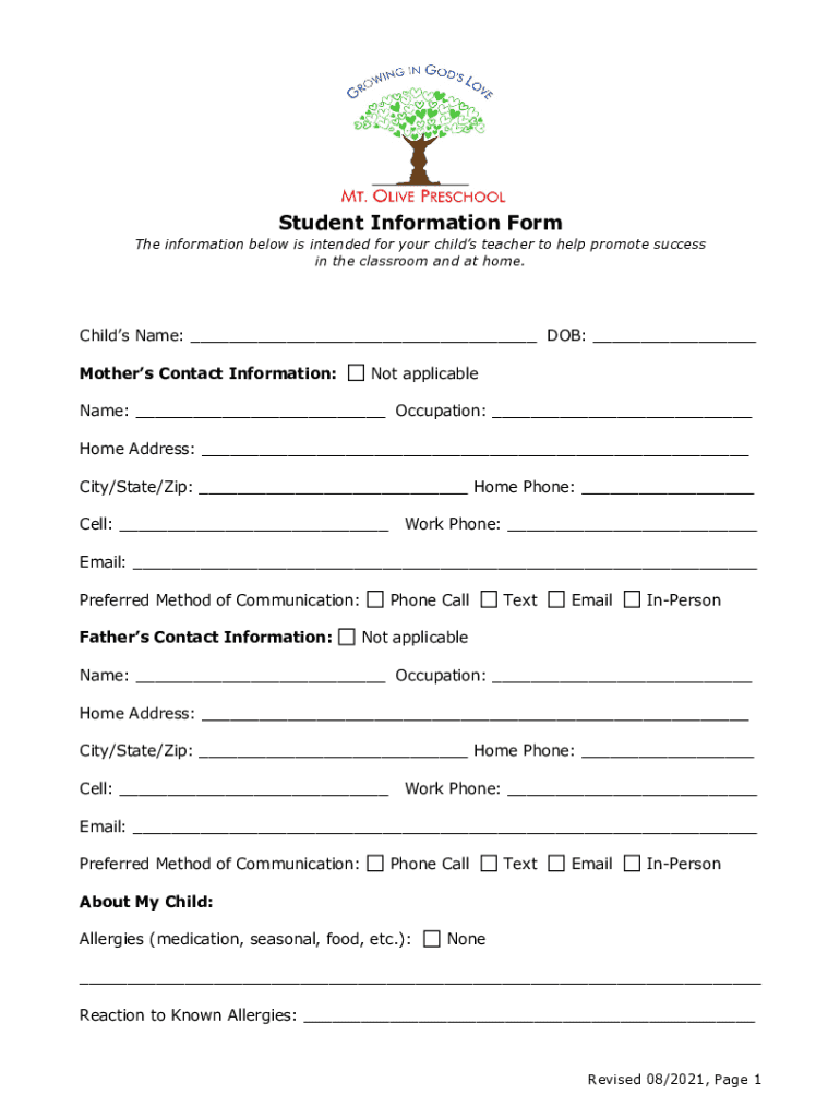 Form preview
