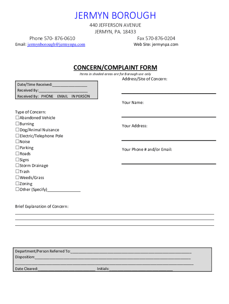 Form preview